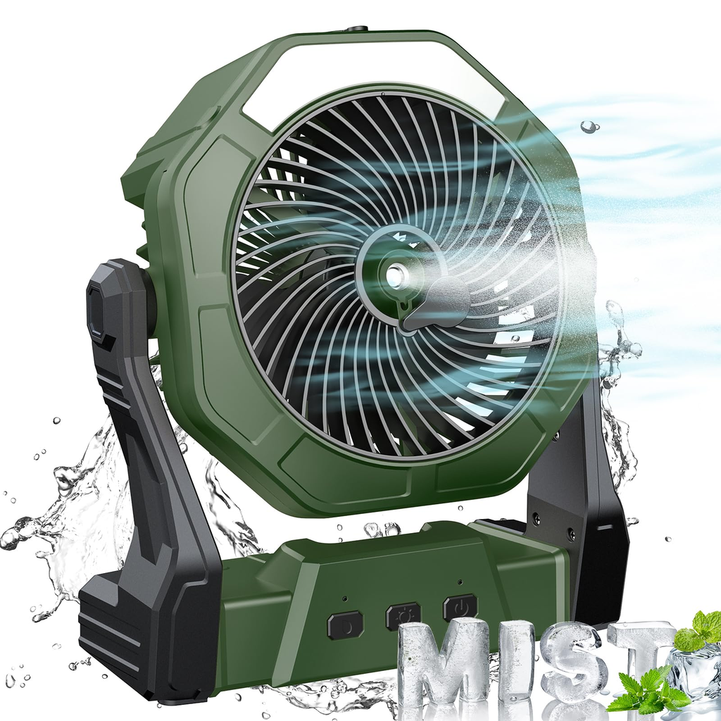Allah NovaQuill Cooling Studio Compact Handheld Misting Fan Assorted